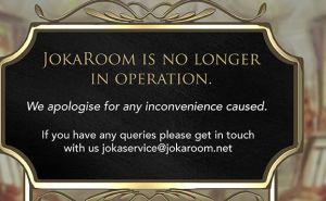JokaRoom is no longer in operation