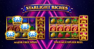 The new Starlight Riches slot from Booming!