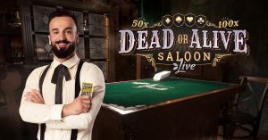 The new Dead or Alive: Saloon game show from Evolution!