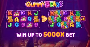 The New Gummy Bears slot from Felix Gaming!