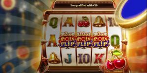 Crazy Coin Flip from Evolution! Unique slot game with multiplied payouts and a live Coin Flip bonus round!
